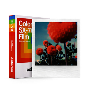 POLAROID Color SX-70 Film White Frame (8枚) 6004JP-イメージ3