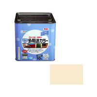 アサヒペン 水性多用途カラー 10L アイボリー FC644PM