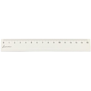 共栄プラスチック Kiwami LR左右利き手対応アルミ定規 15cm FC482ZM-4605529-イメージ1