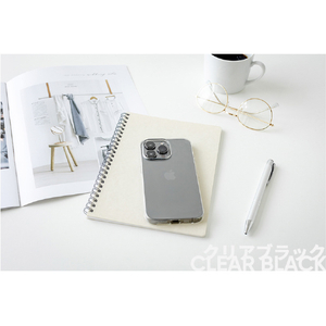 パワーサポート iPhone 14 Pro用保護ケース Clear Black PFIT-73-イメージ6