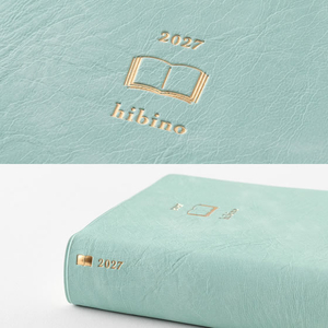デザインフィル ダイアリー hibino A6 ブルーグリーン FCJ986T-22465006-イメージ4