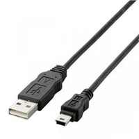 エレコム エコUSBケーブル(A-miniB) 2．0m ブラック USB-ECOM520