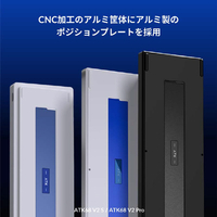 ATK 72039 ゲーミングキーボード ATK68 V2 S GlacierBlue|エディオン