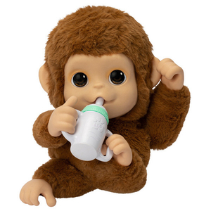 タカラトミー あかちゃんのおせわしましょ♪ ベイビーモンキー ｱｶﾁﾔﾝﾉｵｾﾜｼﾏｼﾖﾍﾞｲﾋﾞ-ﾓﾝｷ--イメージ3