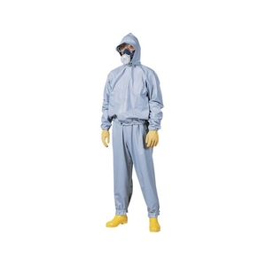 シゲマツ/開放形防護服PS-420Kズボンのみ 0 7961 FC626VD-8167519-イメージ1