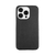 ABBI SIGNATURE iPhone 14 Pro用VINTAGE イタリアンレザーバックカバー ブラック ABS24074I14PBK-イメージ1