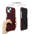 ABBI SIGNATURE iPhone 14 Pro用VINTAGE イタリアンレザーバックカバー ブラック ABS24074I14PBK-イメージ11