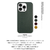 ABBI SIGNATURE iPhone 14 Pro用VINTAGE イタリアンレザーバックカバー ブラック ABS24074I14PBK-イメージ4