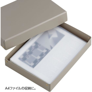 リヒトラブ Roomy デスクトレー A4ワイド ベージュ FC222MR-A793-16-イメージ2