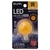 エルパ LED電球 E12口金 全光束15lm(0．5Wミニボールタイプ相当) 1個入り elpaball mini イエロー LDG1Y-G-E12-G233-イメージ1