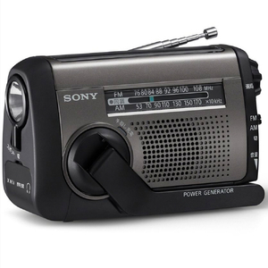 SONY FM/AMポータブルラジオ ICF-B300 S-イメージ1