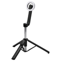 エレコム スマートフォン用マグネット三脚(Bluetoothリモコン付き) ブラック P-STSRM01085BK