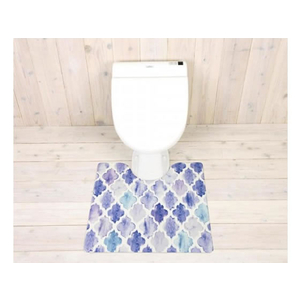 ヨコズナクリエーション トイレマット 約55×60cm PVC モロッカン F358885-イメージ2
