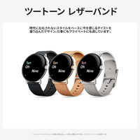 Google GA03298-WW Google Pixel Watch用ツートンレザーバンド L