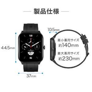 グリーンハウス スマートウォッチ ピンク GH-SMWA-PK-イメージ14
