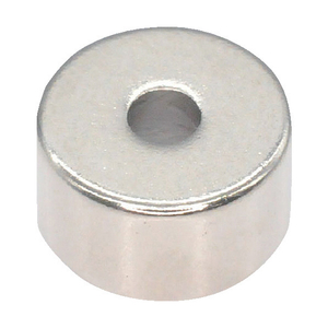 トラスコ ネオジム丸形磁石　皿ねじ穴付　外径９ｍｍ×５ｍｍ　Ｍ２　１個入 TRUSCO　ネオジム磁石（丸形皿ねじ穴付） T09R05-M2-イメージ2