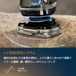 フィリップス 3枚刃シェーバー Shaver i9000 Prestige ダークグレイ XP9202/20-イメージ9