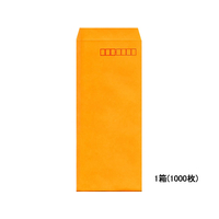 イムラ封筒 長4カラークラフト封筒オレンジ 1000枚 1箱(1000枚) F803845-N4S-404