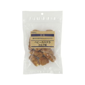 ペットプロジャパン 国産おやつ ベビーカステラ ミルク味 70g FC483PK-イメージ1