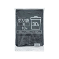 Forestway ゴミ袋 黒 30L 10枚 FC870NS-FRW200578