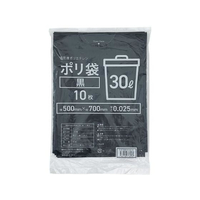 Forestway ゴミ袋 黒 30L 10枚 FC870NS-FRW200578
