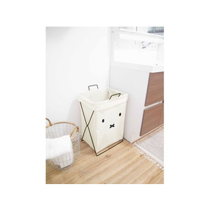 オカトー miffy 折り畳めるランドリーバスケット横ミッフィー FC995NN-イメージ2