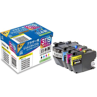 ジット ブラザー LC3119-4PK 4色 リサイクルインク FCD967P-JIT-B31194P