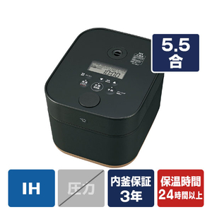 象印 IH炊飯ジャー(5.5合炊き) STAN.シリーズ ブラック NW-SB10-BA 象印 IH炊飯ジャー(5.5合炊き) STAN.シリーズ ブラック NW-SB10-BA