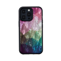 ikins iPhone 13 Pro用天然貝ケース Water flower I21075I13P