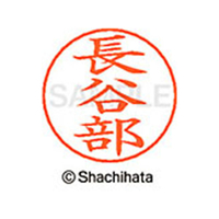 シヤチハタ ネームペン用ネーム シルバー 既製 長谷 FC47404-X-GPS-1633