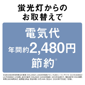 パナソニック ～6畳用 LEDシーリングライト パルックLEDシーリング LE-RCS06D2-イメージ10