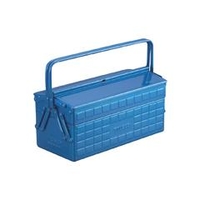 トラスコ中山 TRUSCO　2段工具箱　350X160X260　ブルー ST-3500-B
