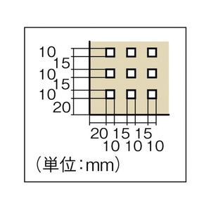 トラスコ中山 ライトパンチングパネル パネリーナ両面式 キャスター付 FC873HL-3930289-イメージ2