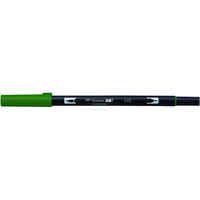 トンボ鉛筆 デュアルブラッシュペン ABT Sap Green F039975-AB-T245