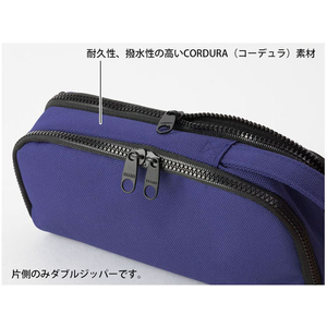 デザインフィル 2ウェイポーチ コーデュラ 青×3冊 FC36697-41786006-イメージ6