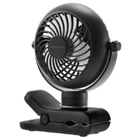 アイリスオーヤマ ポータブルファン クリップ式 ブラック PF-C2501-B