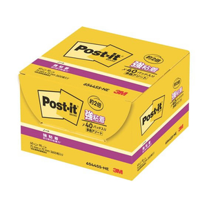 3M ポスト・イット ノート 強粘着 75×75mm 5色 40冊 F921771-6544SS-NE-イメージ3