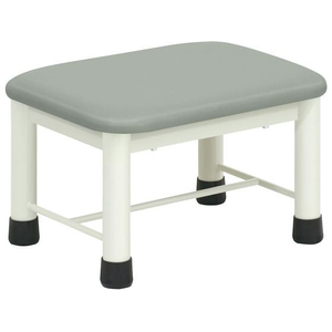 高田ベッド 足踏み台(ミニステップ)ビニルレザーグレー 25cm FCG346E-23-2769-0209-イメージ1