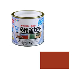 アサヒペン 水性多用途カラー 1／5L 赤さび FC647PM-イメージ1