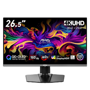 MSI MAG 272UP QD-OLED E16 ブラック MAG-272UP-QD-OLED-E16-イメージ1