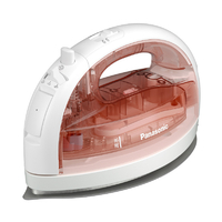 パナソニック コードレススチームアイロン Wヘッドベース クリアピンク NI-WL410-P