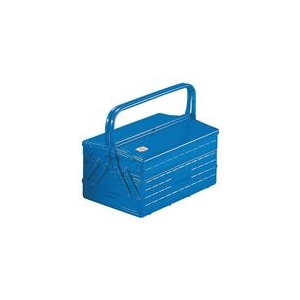 トラスコ中山 TRUSCO　2段式工具箱　352X220X289　ブルー GL-350-B-イメージ1
