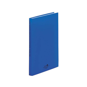リヒトラブ AQUA DROPs クリヤーブック A4タテ 40ポケット 藍 FC32989-N5001-11-イメージ1