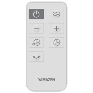 YAMAZEN DCモーター搭載リビング扇風機 e angle select グレー ELX-CP030E6-H-イメージ2