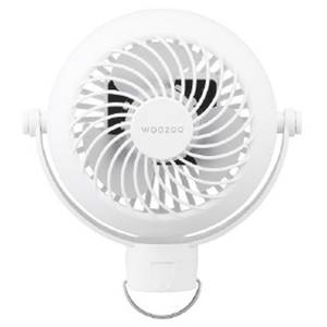 アイリスオーヤマ ポータブルファン ベルト式 ホワイト PF-B2501-W-イメージ3