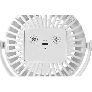 アイリスオーヤマ ポータブルファン ベルト式 ホワイト PF-B2501-W-イメージ4