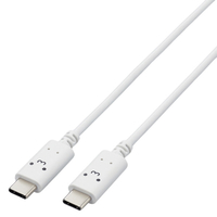 エレコム しろちゃんUSB Type-C(TM)ケーブル 2．0m しろちゃん(ホワイト×ブラック) MPA-CCF20WF