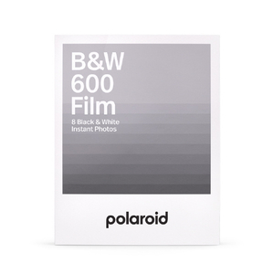 POLAROID B&W 600 Film White Frame (8枚) 6003JP-イメージ1