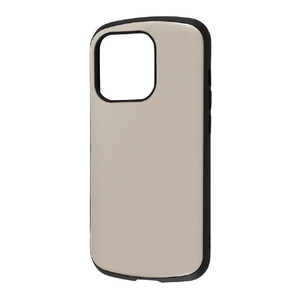 レイアウト iPhone 14 Pro用耐衝撃ケース ProCa グレージュ RT-P37AC3/GG-イメージ1