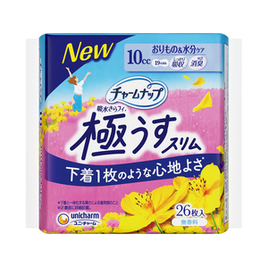 ユニ・チャーム チャームナップ 吸水さらフィ 極うすスリム 無香料 10cc 26枚 FCK587C-イメージ1